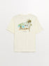 LC Waikiki Crew Neck Short Sleeve Printed Combed Cotton Men's T-shirt